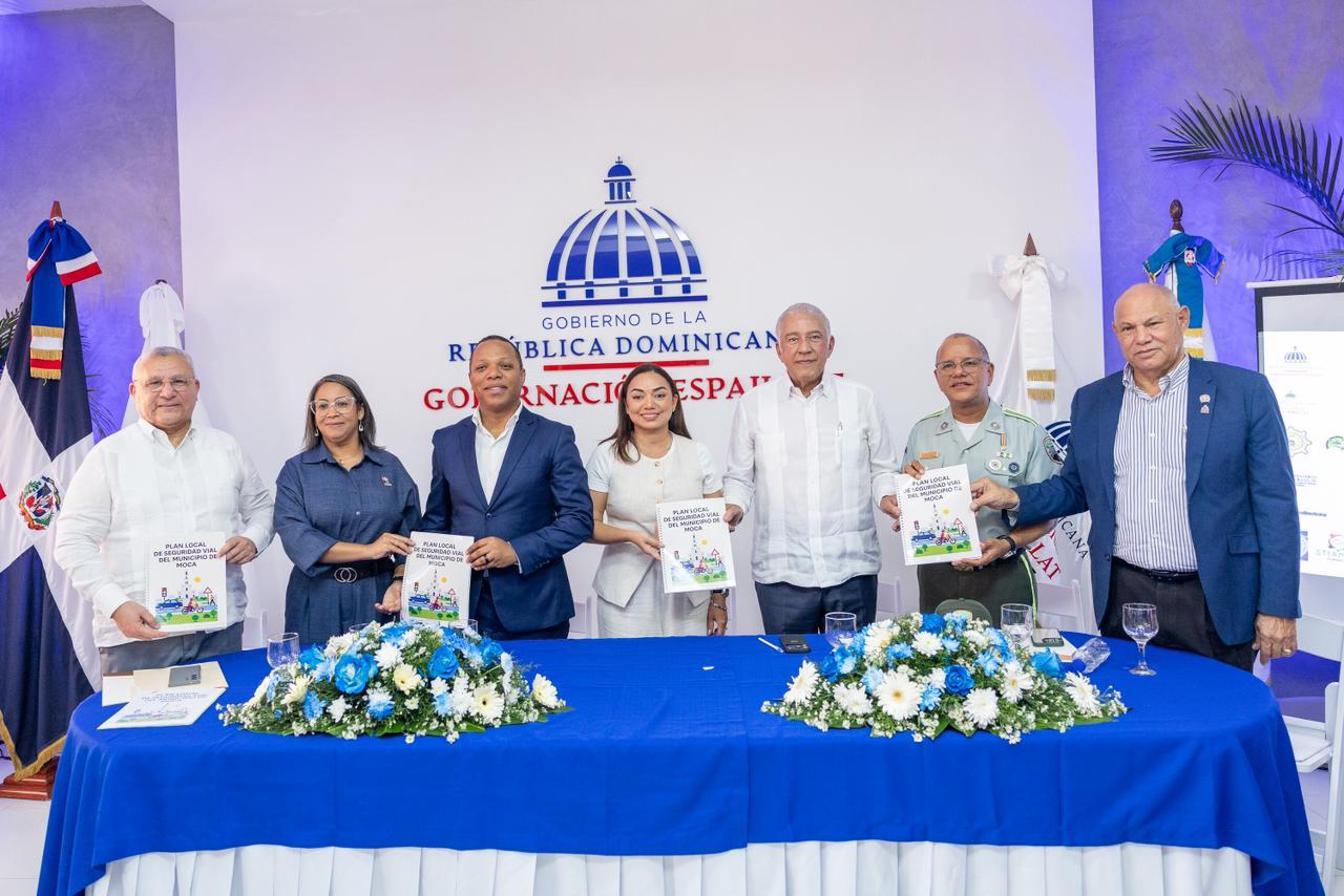 Milton Morrison y Andrés Bautista encabezan acto de seguridad vial en la provincia Espaillat.