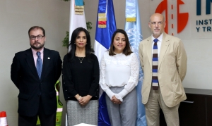 INTRANT firma convenio con UNITAR para el desarrollo de planes de educación y Seguridad Vial en el país