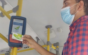 El INTRANT integra sistema de pago electrónico al corredor 27 de Febrero de la OMSA