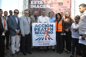 Intrant presenta plan para mejorar la movilidad peatonal en intersección avenidas Abraham Lincoln y John F. Kennedy