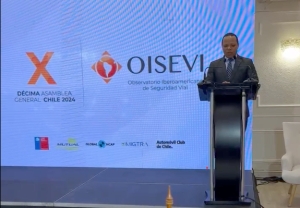 INTRANT asume vicepresidencia del Observatorio Iberoamericano de Seguridad Vial