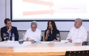 Directora del INTRANT habla sobre Transporte RD en Dialogo de INTEC para la Acción