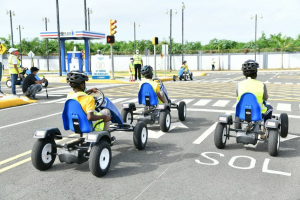 INTRANT ofrece educación vial a niños de CONANI