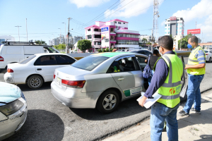 INTRANT supervisa distanciamiento físico en transporte público