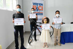 INTRANT entrega premios a menores participaron concurso dibujo infantil
