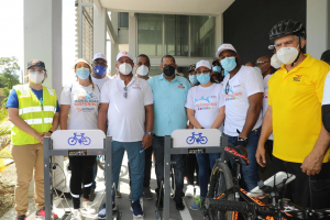Santo Domingo Norte con ciclovía y ciclo parqueo