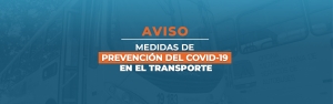 Medidas de prevención del COVID-19 en el sector transporte de carga, turístico, urbano, interurbano y motocicleta