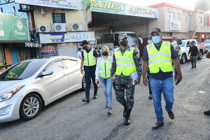 INTRANT supervisa cumplimiento medidas distanciamiento en el transporte