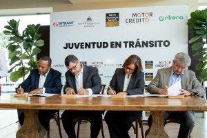 Santo Domingo Motors y Motor Crédito impulsarán la seguridad vial en escuelas y comunidades